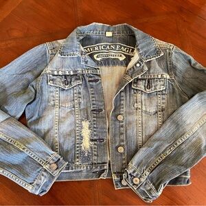 American Eagle Outfitters Blue Jean Jacket